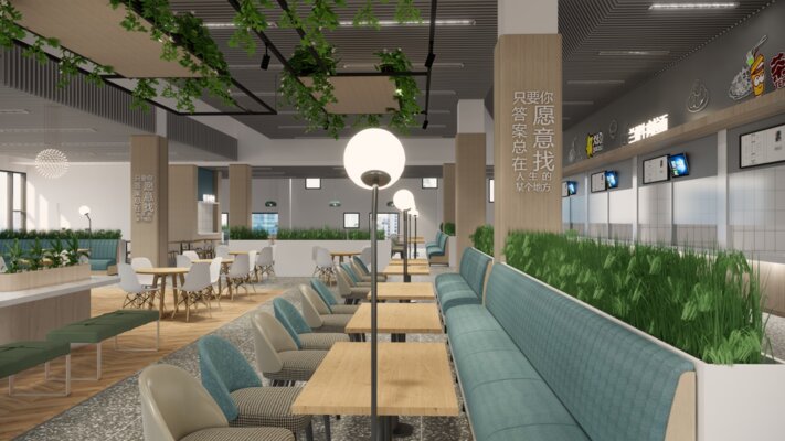 网红校园餐厅